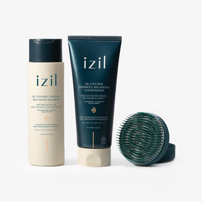 ثنائي التوازن والتحكّم في الزيوت للشعر image number null